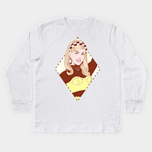 MARCIA MARCIA MARCIA Kids Long Sleeve T-Shirt